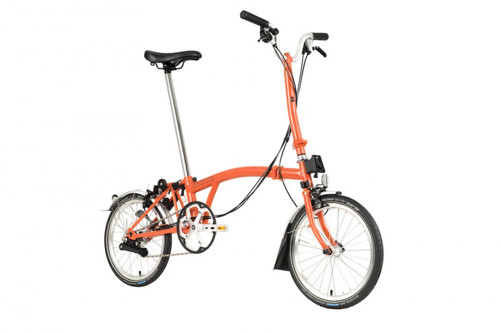 Brompton C Line Explore Fire Coral, High MY22