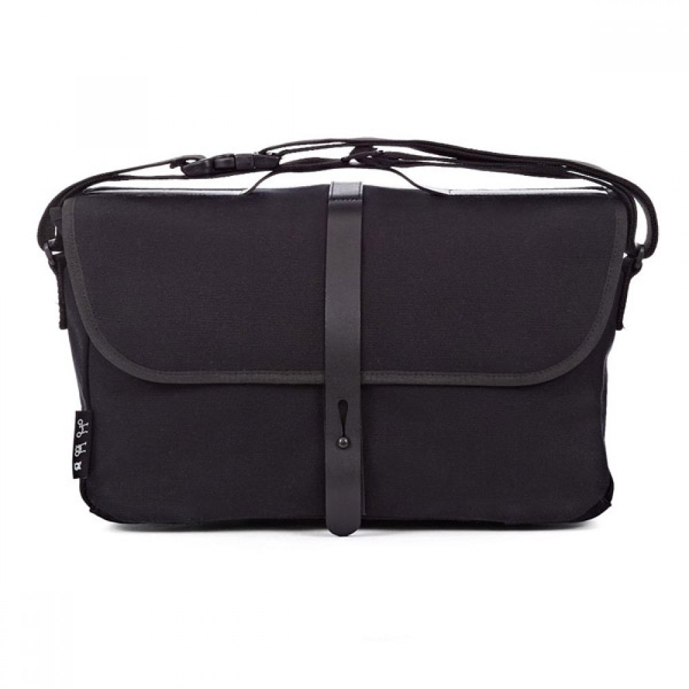 Brompton Shoulder Bag BLACK c/w Cover & frame