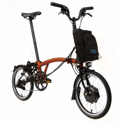 Brompton Electric C Line Explore Flame Lacquer - Mid