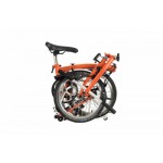 Brompton C Line Explore Fire Coral, Low MY22